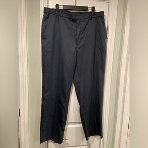 Perry Ellis Portfolio Size 36x29 Navy Blue Classic Fit Straight Leg Dress Pants